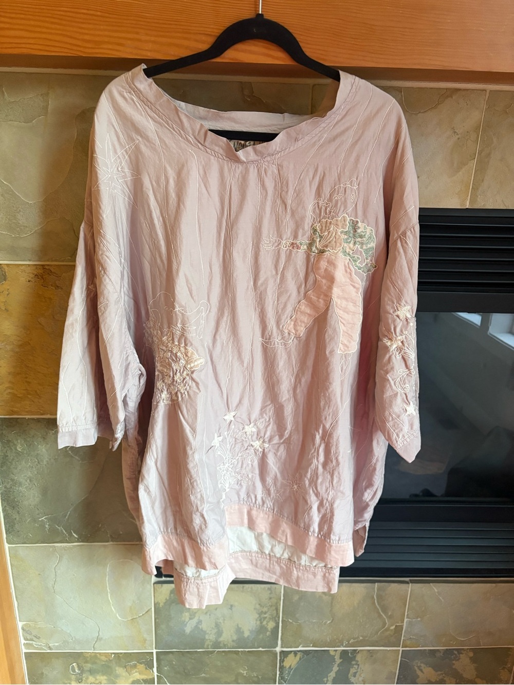 Magnolia Pearl silk/quilted Francis Top